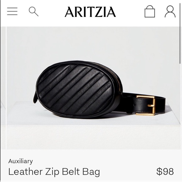 Aritzia Handbags - Aritzia Auxiliary Belt Bag